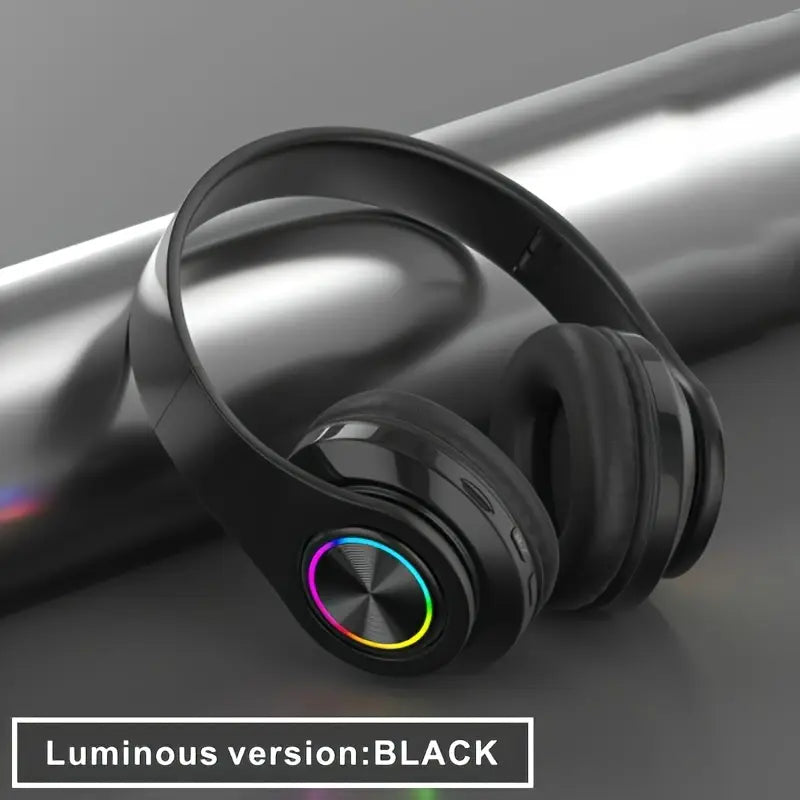 Upgraded Wireless Headphones with Deep Bass,