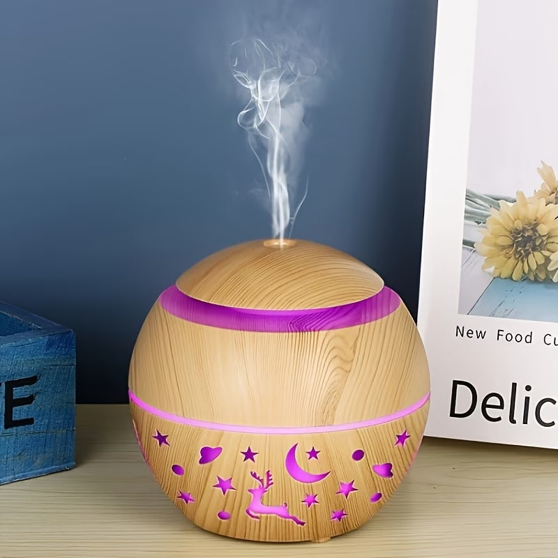 USB Mushroom Humidifier And Aromatherapy Diffuser,