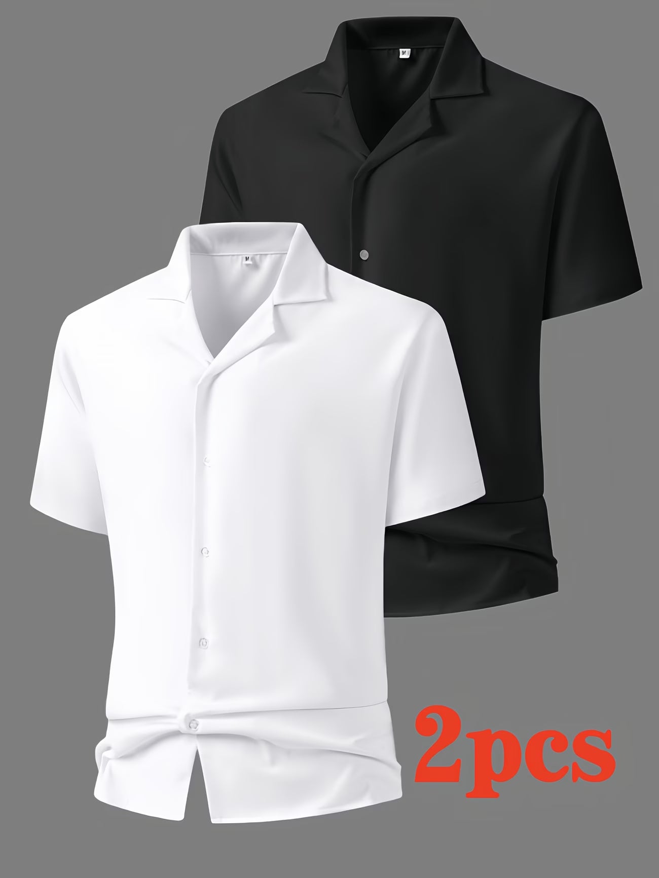 Men's 2-Piece Short Sleeve Shirt Set