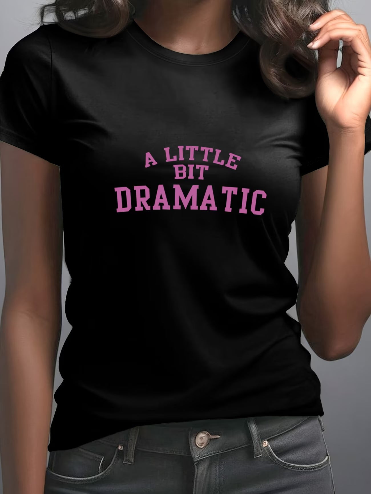 A Bit Dramatic Short-Sleeve Top