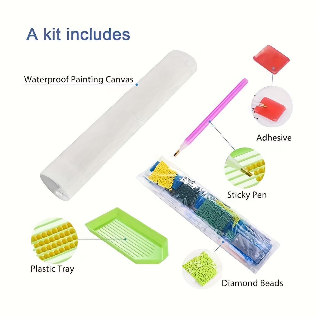 5D DIY Diamond Painting Set