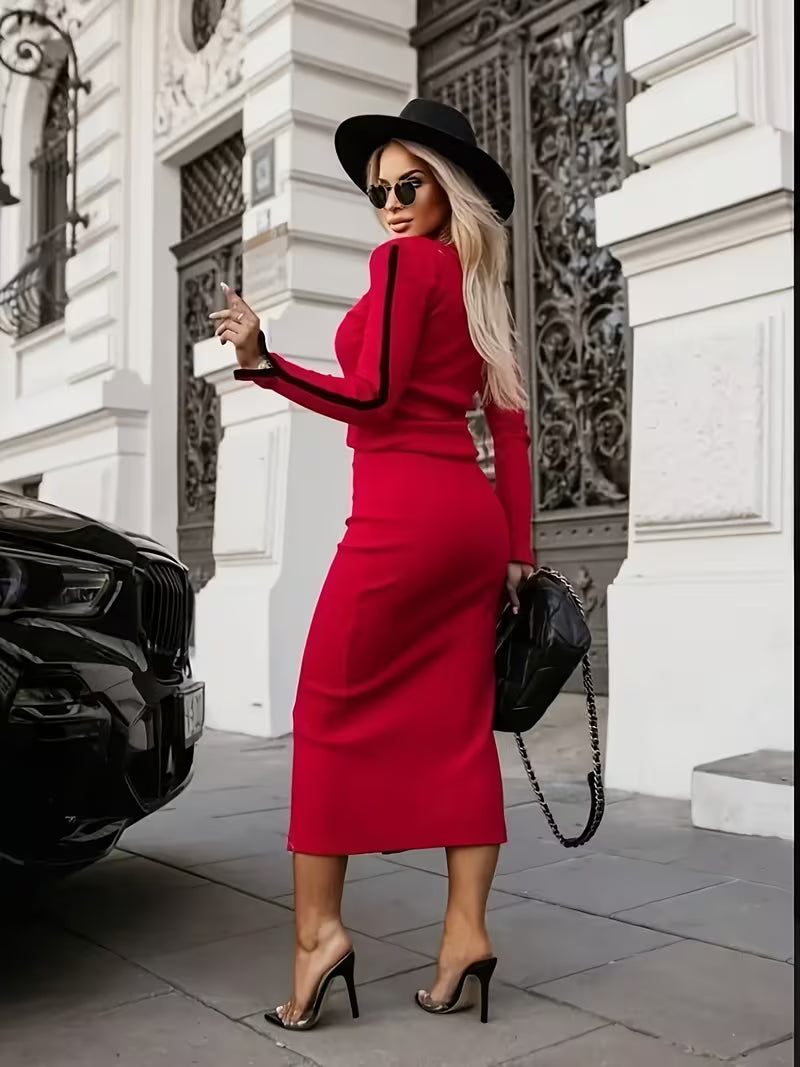 Stylish T-Shirt And Skirt