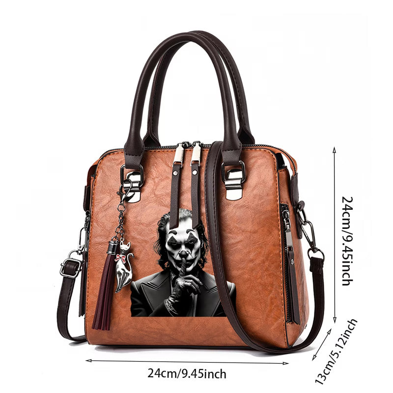 Warner Bros. The Joker Graphic Print Women's Shoulder Bag