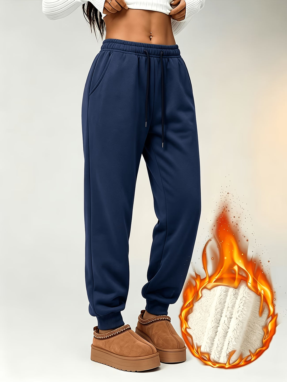 Women's Fleece-Lined Winter Trousers
