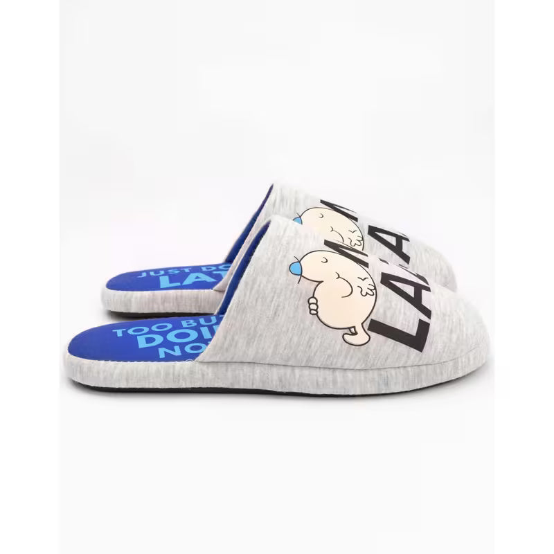 Mr. Men Mr Lazy Slippers for Men