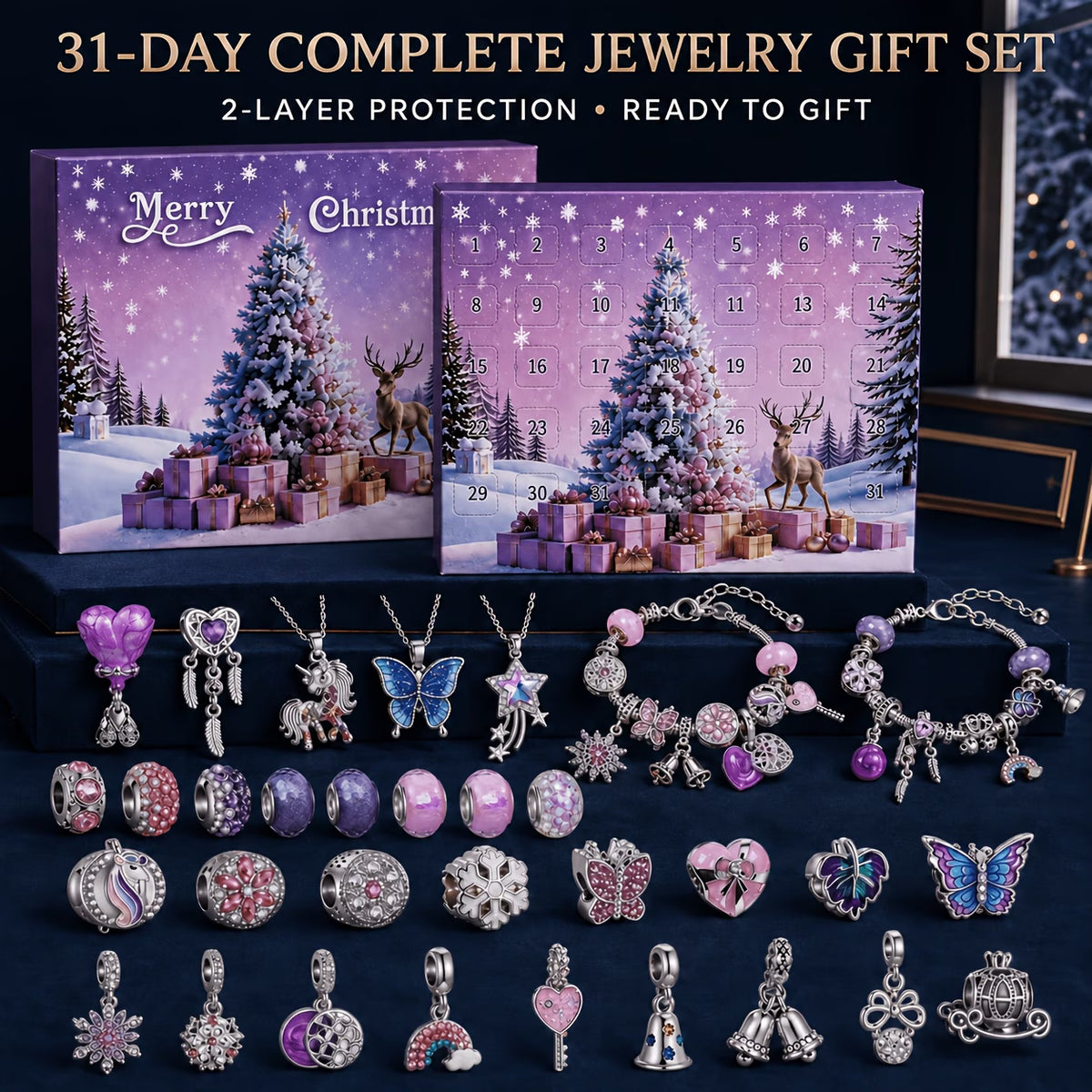 31-Day Christmas Jewellery Advent Calendar 2026