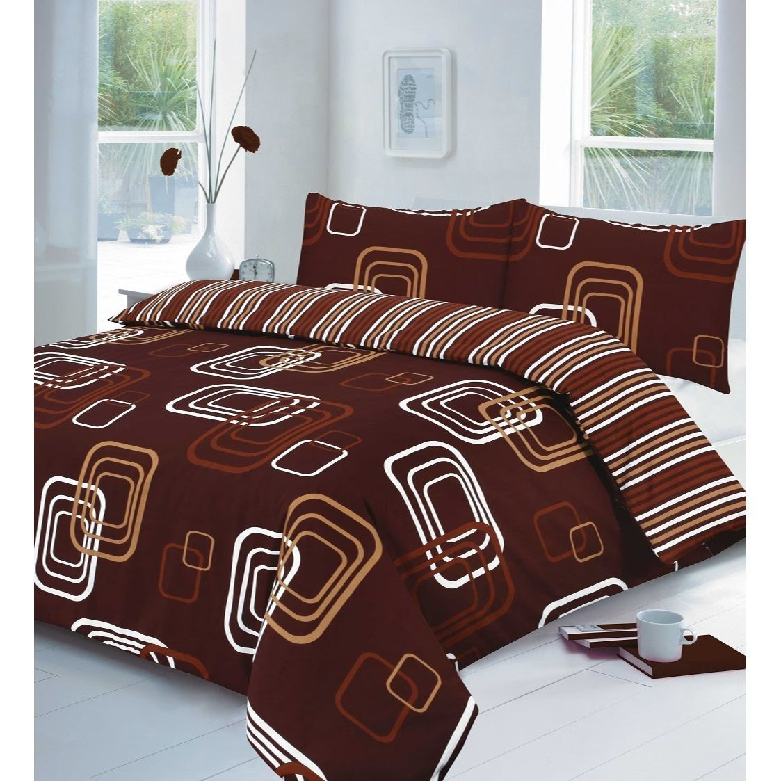 Blake Stripes Printed Duvet Cover Sets
