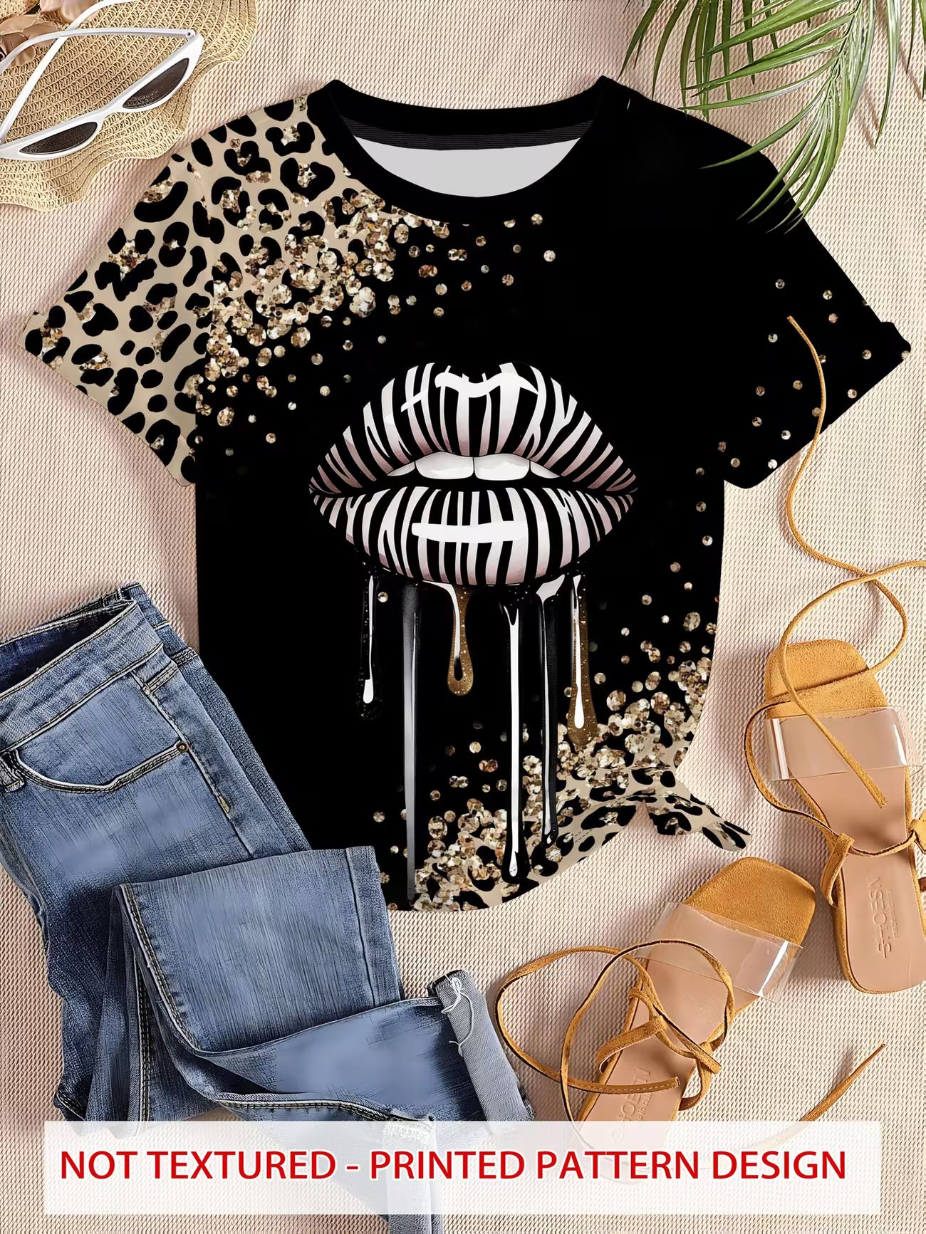 Women'S Short Sleeve Printed T-Shirt