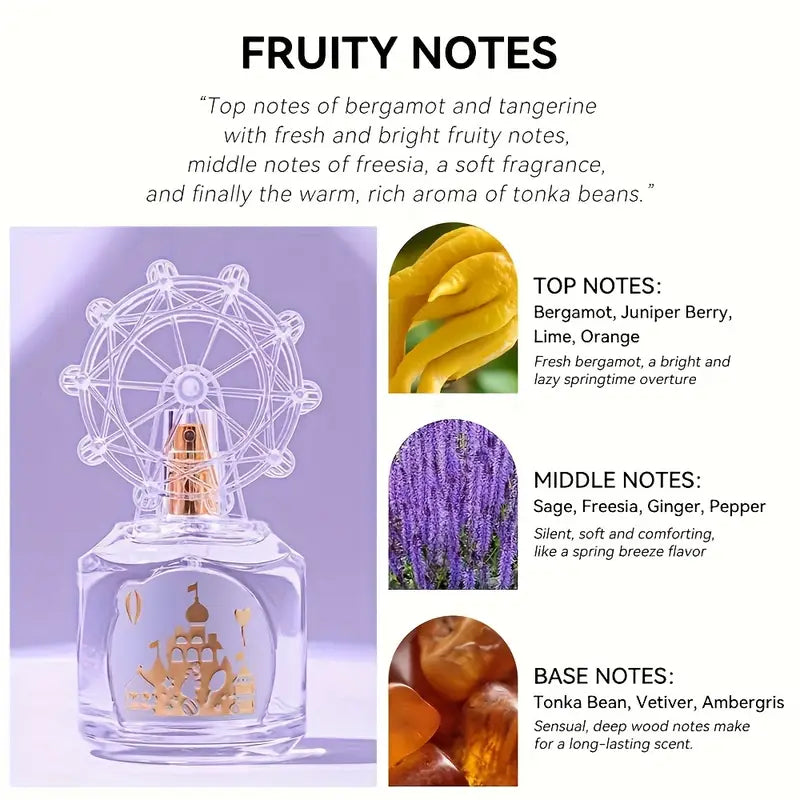 Long-Lasting  fruity notes Eau De Parfum