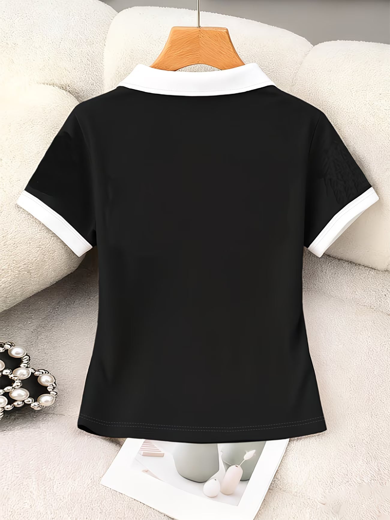 Graphic Print Crew Neck Tee