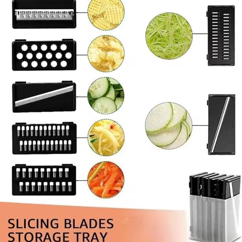 Multifunction 9-in-1 Slicer Dicer