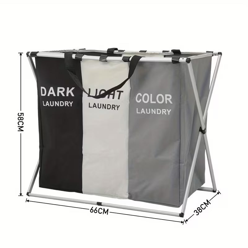 Large 110L Foldable Storage Basket