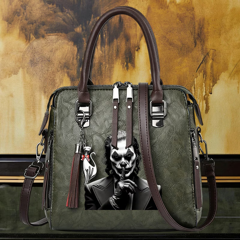 Warner Bros. The Joker Graphic Print Women's Shoulder Bag