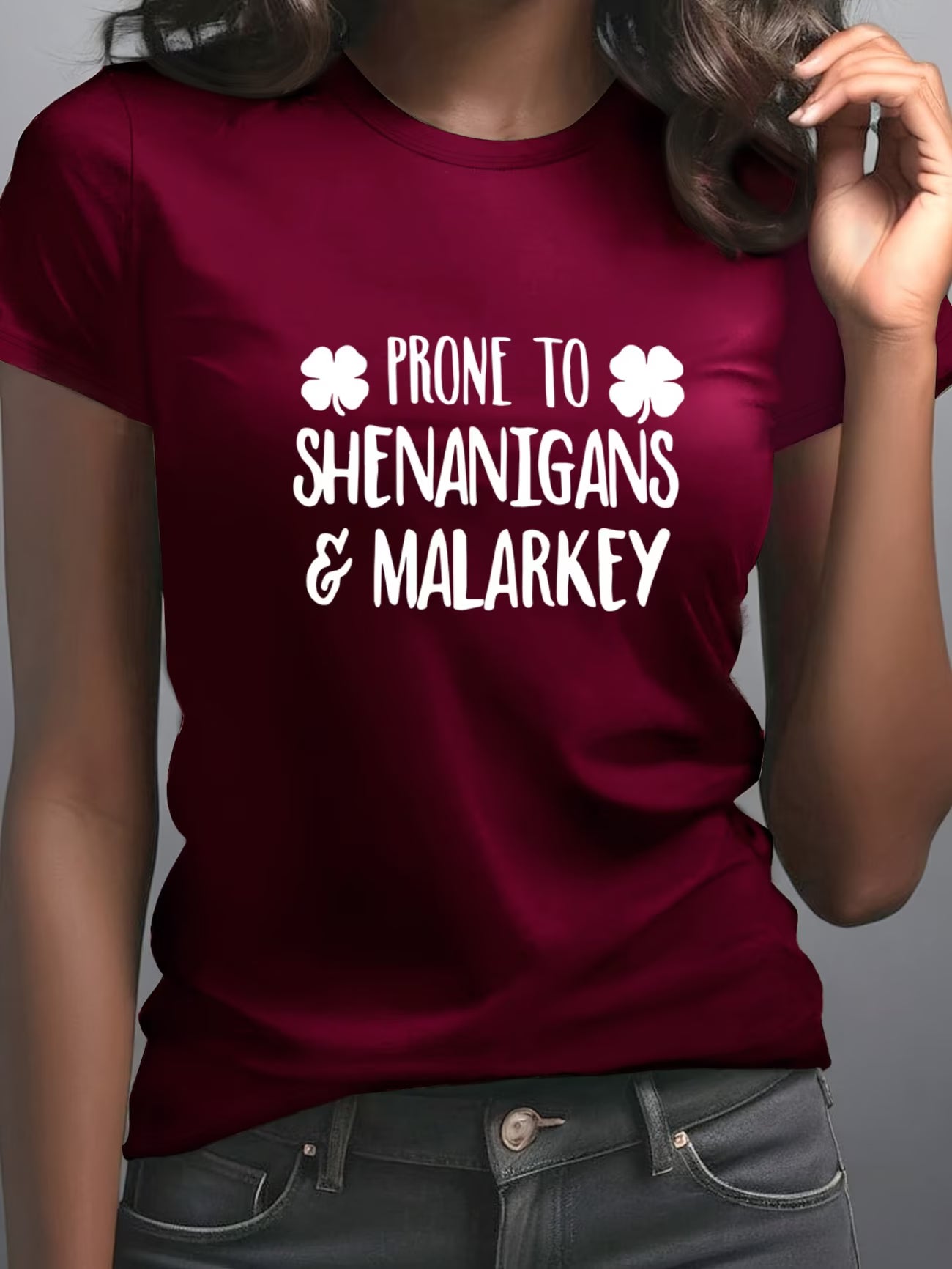 Casual Printed Short-Sleeve T-Shirt