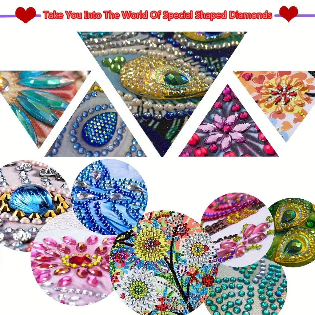 DIY 5D Owl with Spread Wings Diamond Painting Kit 7.87*7.87in