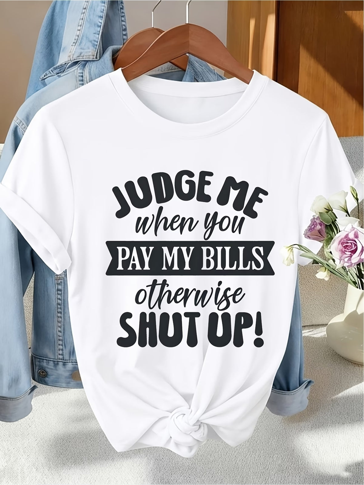 Women’s Fun Quote Graphic T-Shirt