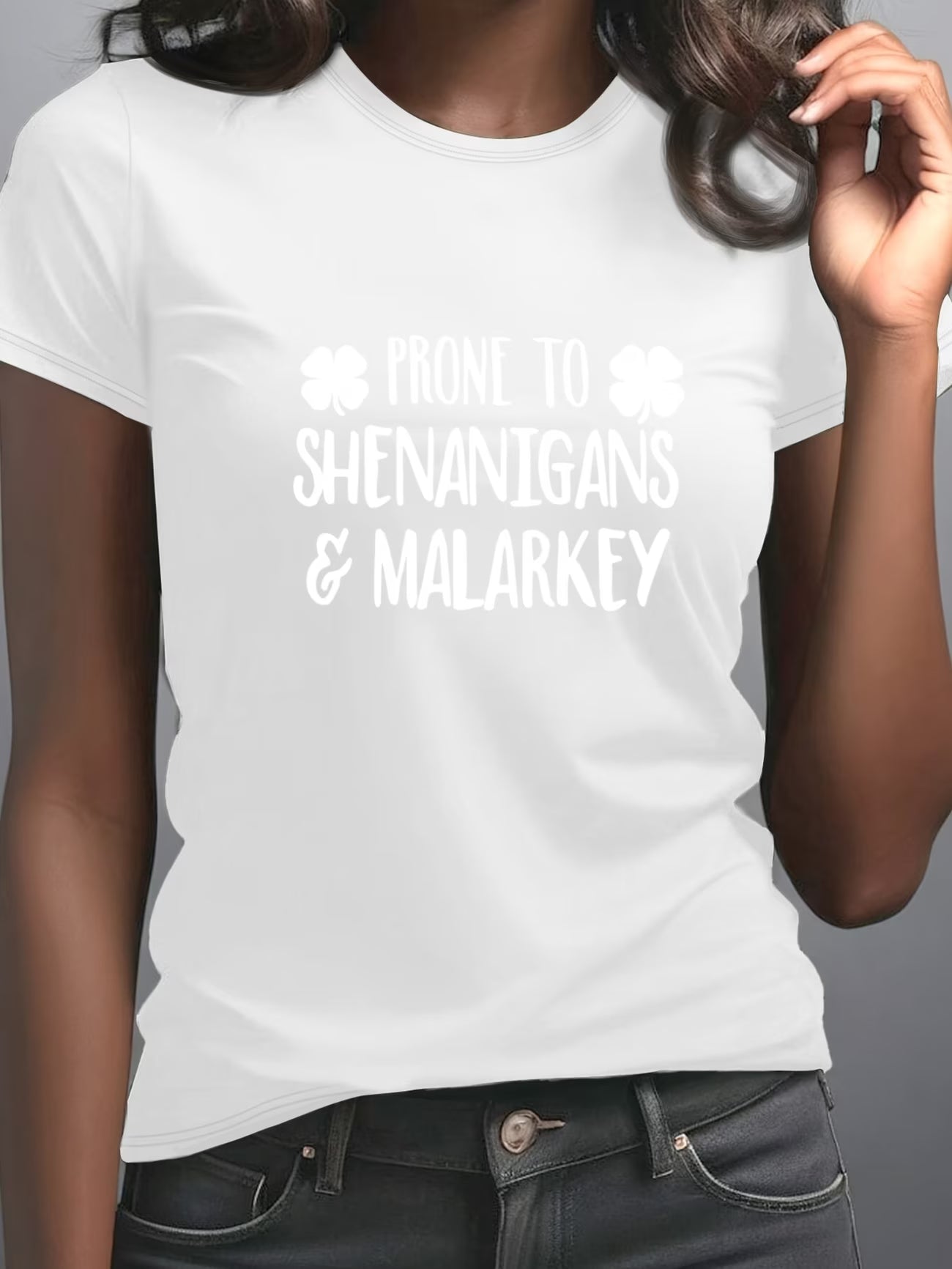 Casual Printed Short-Sleeve T-Shirt