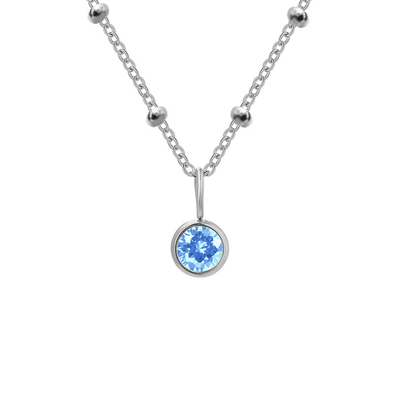 Diamond Birthstone Necklace