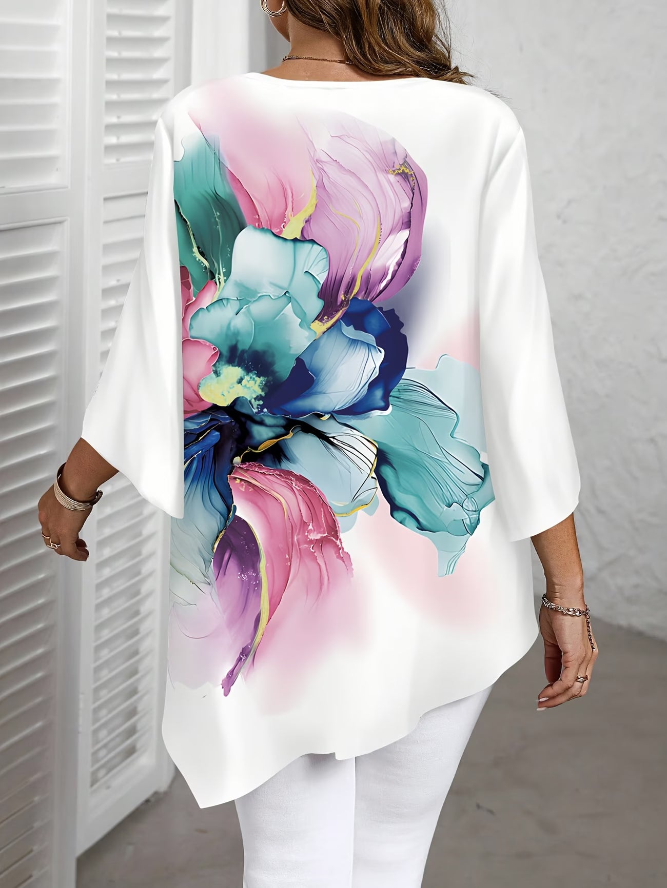 Casual Loose-Fit Shirting Top