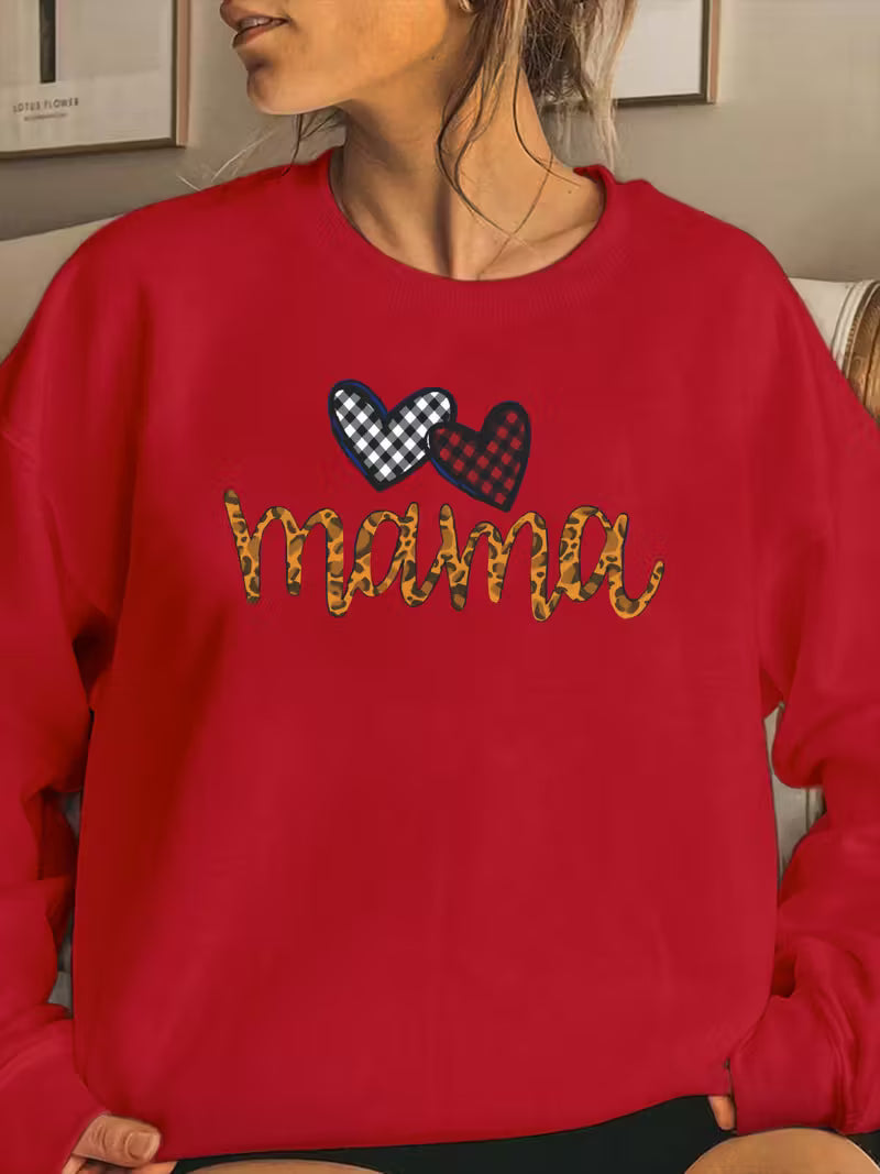 Women'S Oversized Round-Neck Sweatshirt