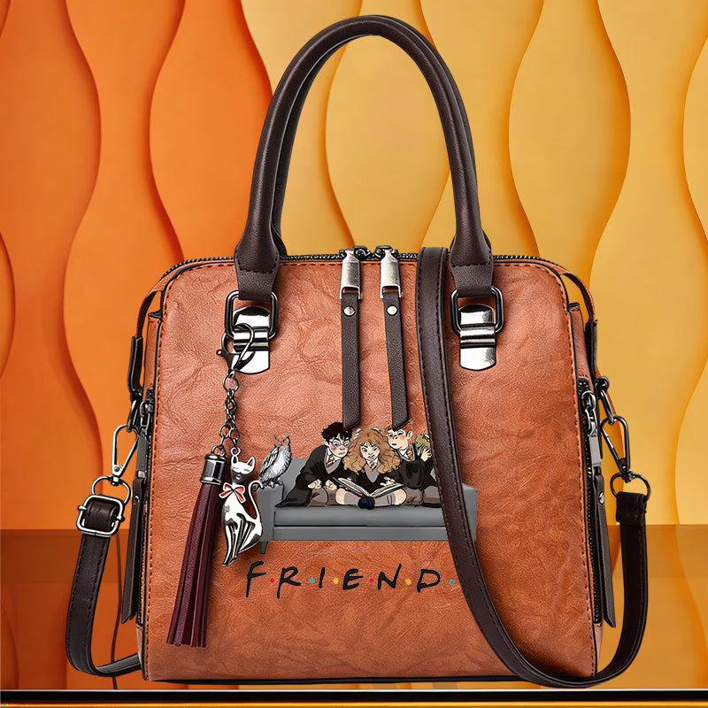 Warner Bros. Friends Magic Trio Graphic Satchel Bag
