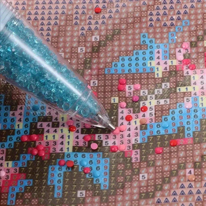 1 Diamond Painting Pen, DIY Tool with Shiny Diamonds