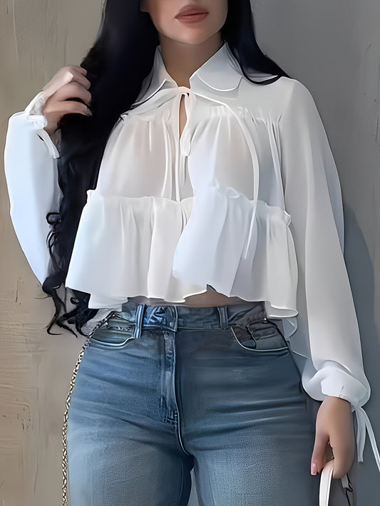 Women's Chiffon Sun-Protective Beach Blouse