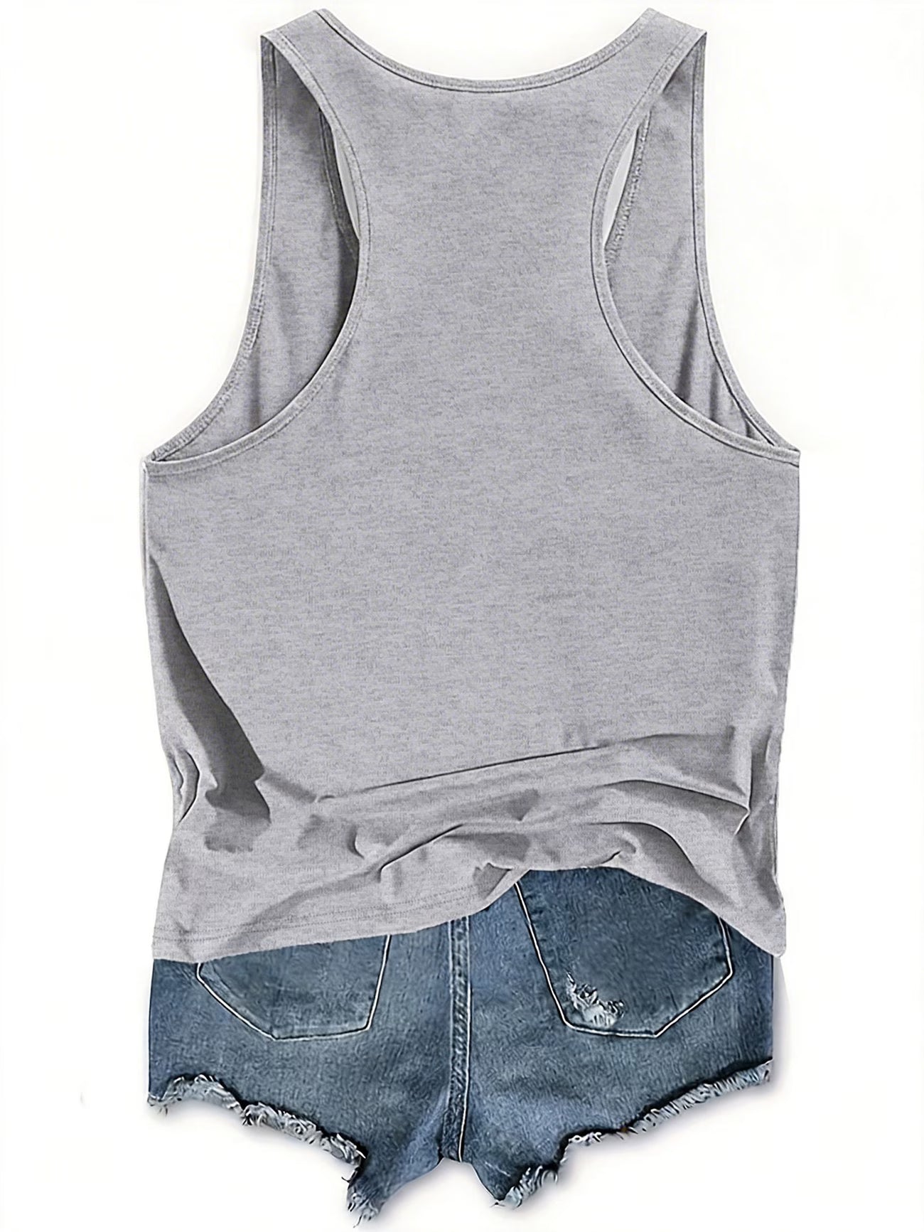 Fun Cartoon Duck Print Sleeveless Vest | Casual Trendy Top