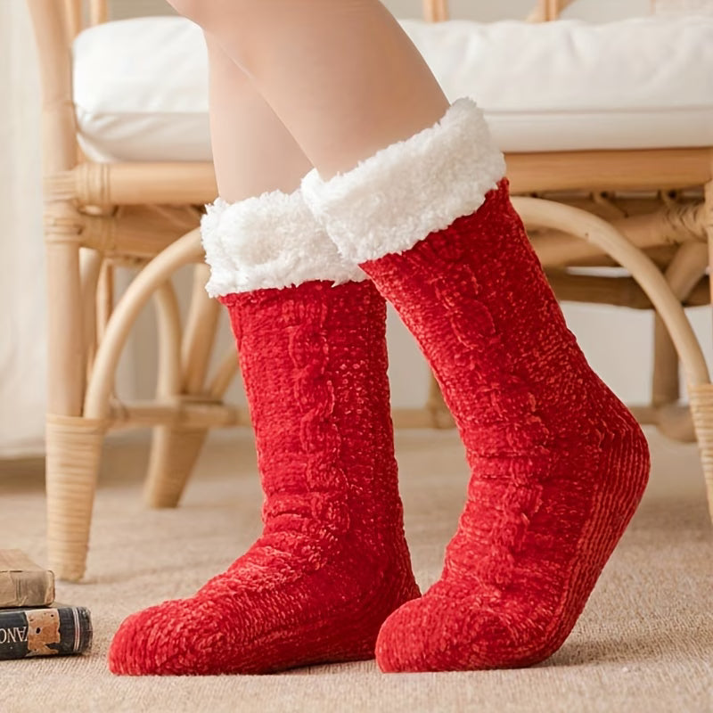 Women's Slipper Socks – Cosy Winter Home & Sleep Socks