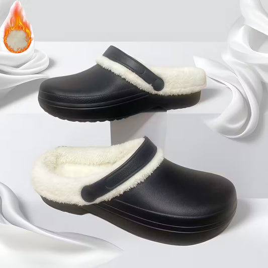 Men'S Winter Warm Velvet Hole Shoes