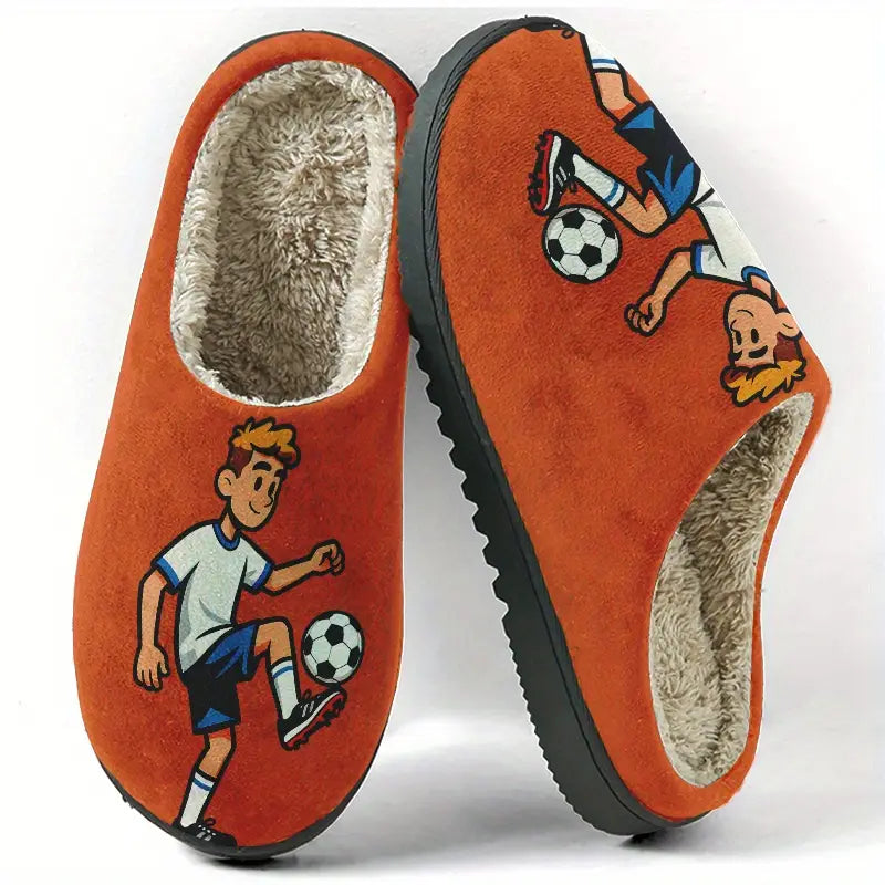 Unisex Plush Slippers,