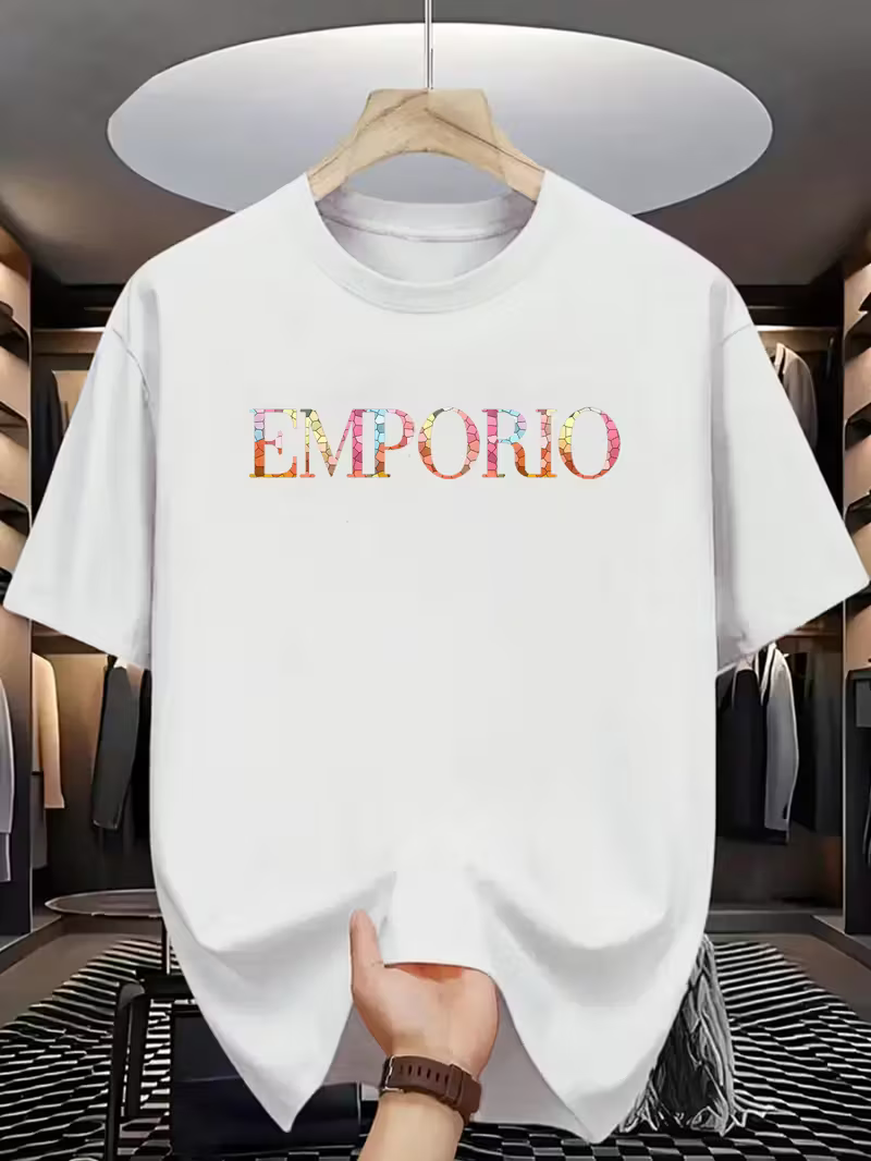 Men'S 100% Cotton T-Shirt