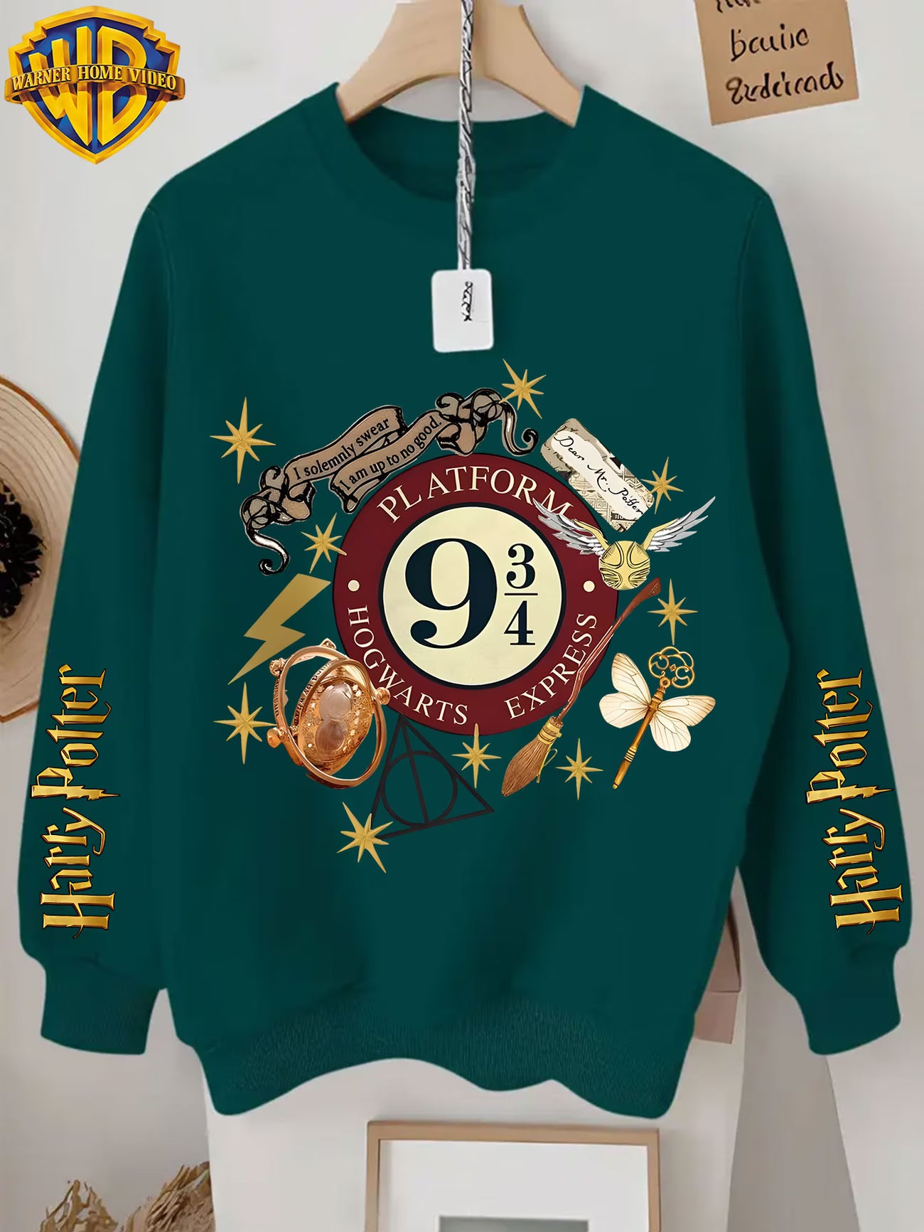 Ladies' Elegant Sweater – Hogwarts Express Harry Potter Magical Print