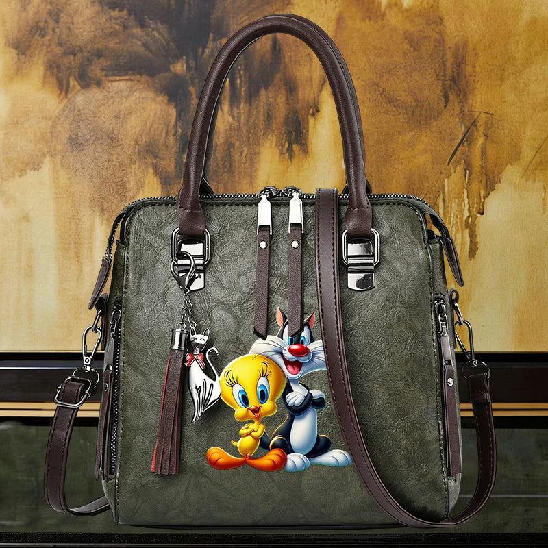 Warner Bros. Looney Tunes Tweety & Sylvester Print Women's Shoulder Bag