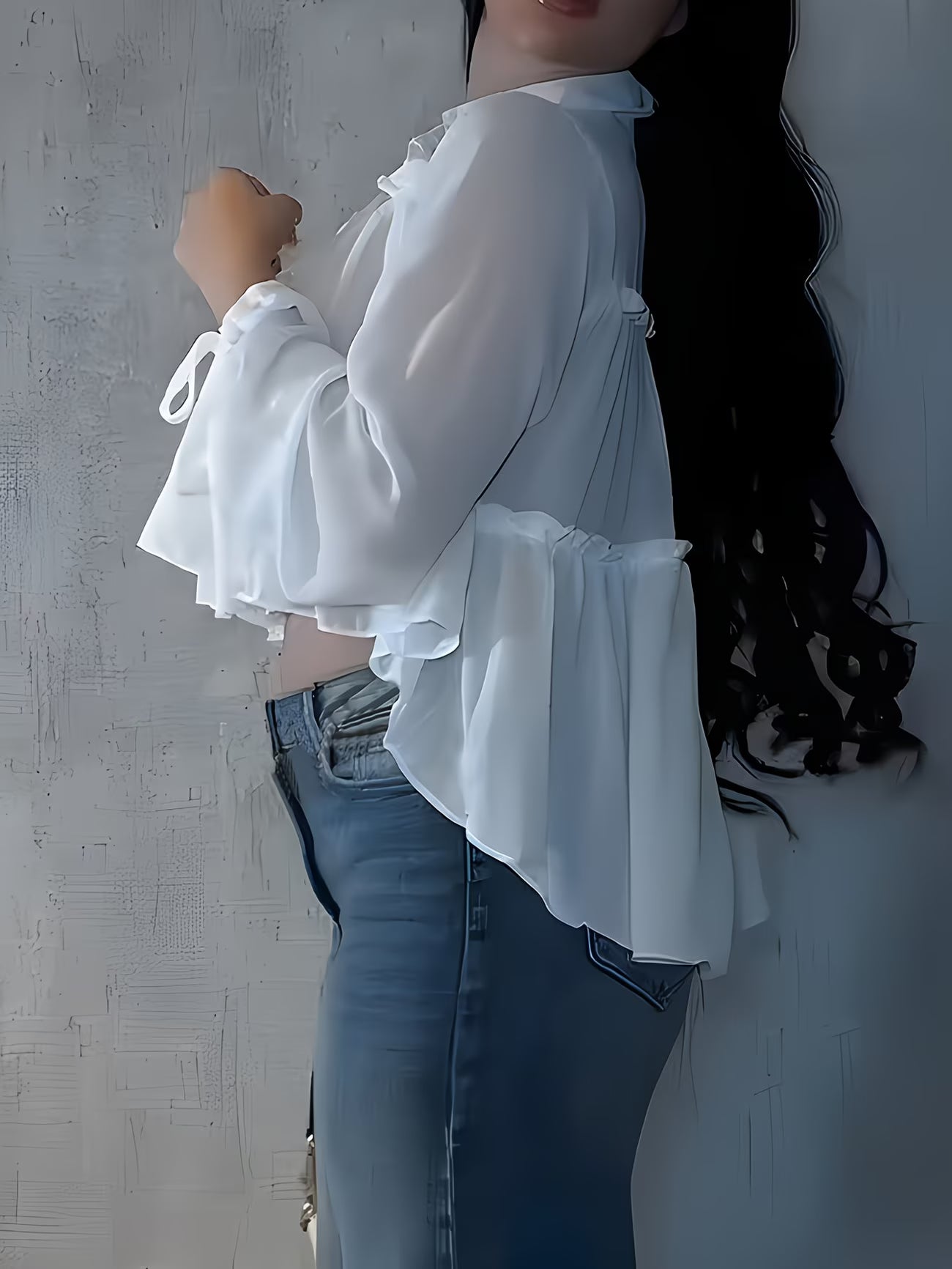 Women's Chiffon Sun-Protective Beach Blouse