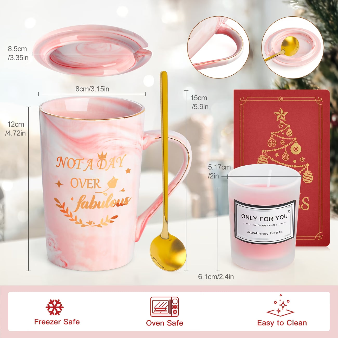 Christmas Special Edition - Luxurious Pink Mug Gift Box
