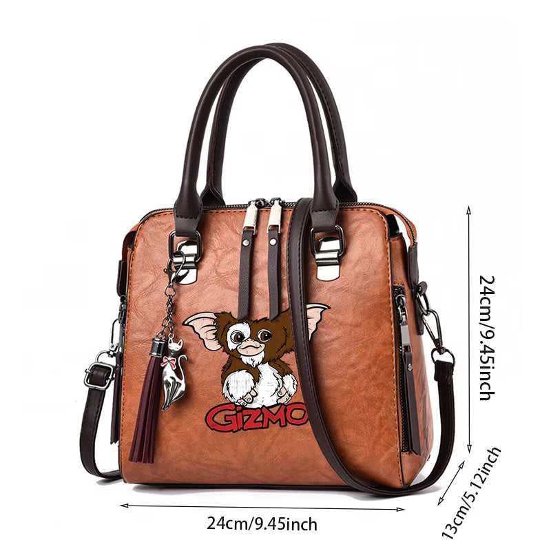 Warner Bros. Gremlins Gizmo Print Top Handle Satchel Bag