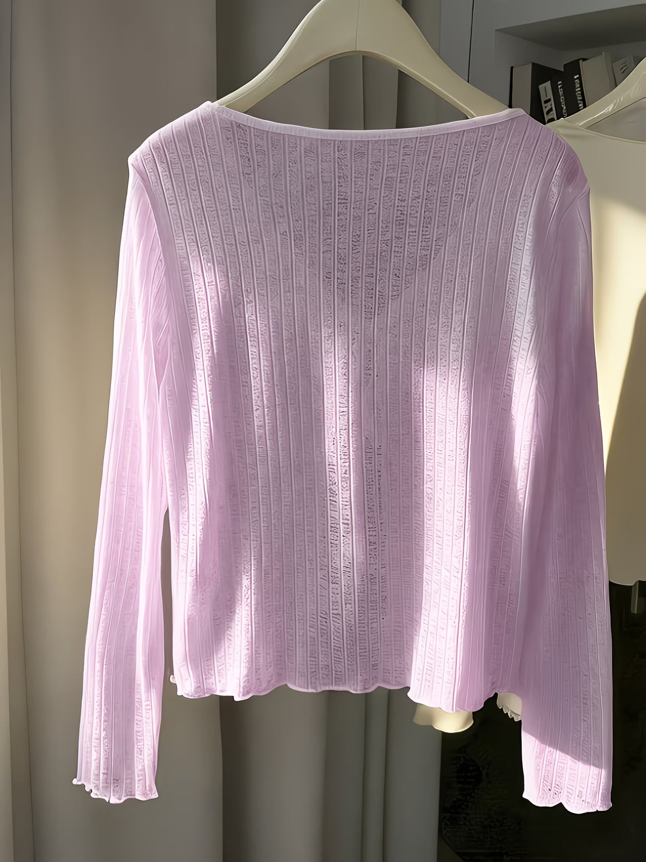 Lightweight Tie-Front Cropped Cardigan – Shawl Collar Cover-Up Top