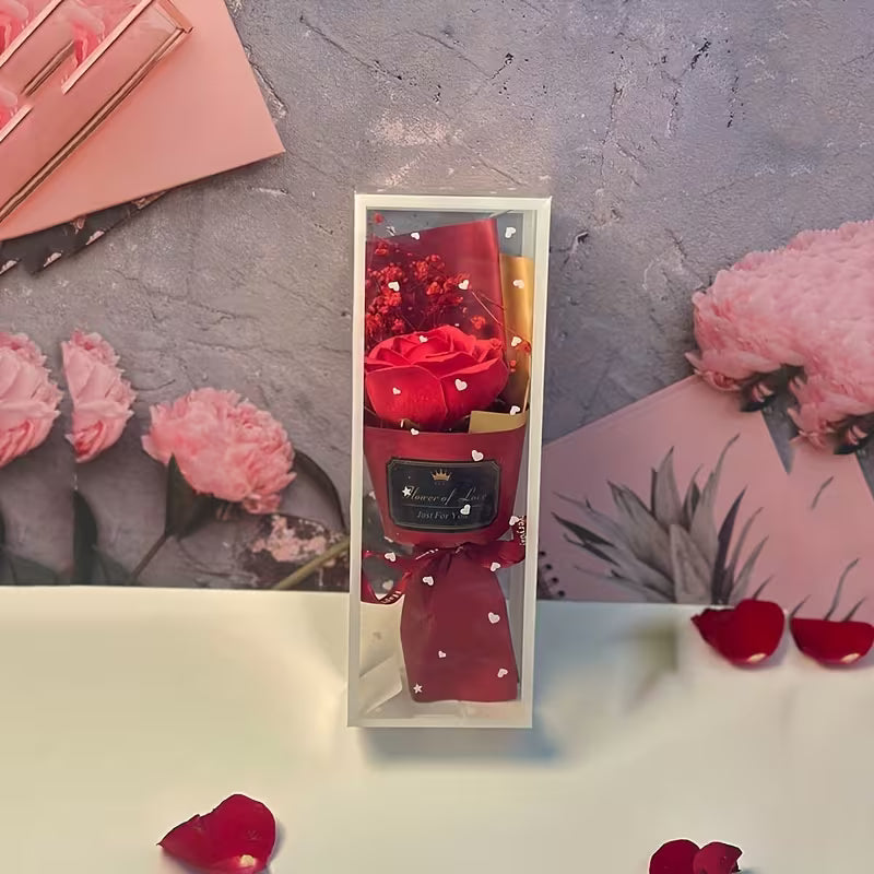 Elegant Rose Bouquet Gift Box