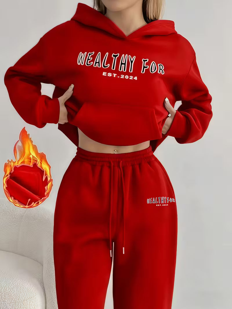 Women's hoodie set,