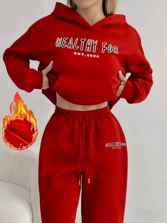 Women's hoodie set,