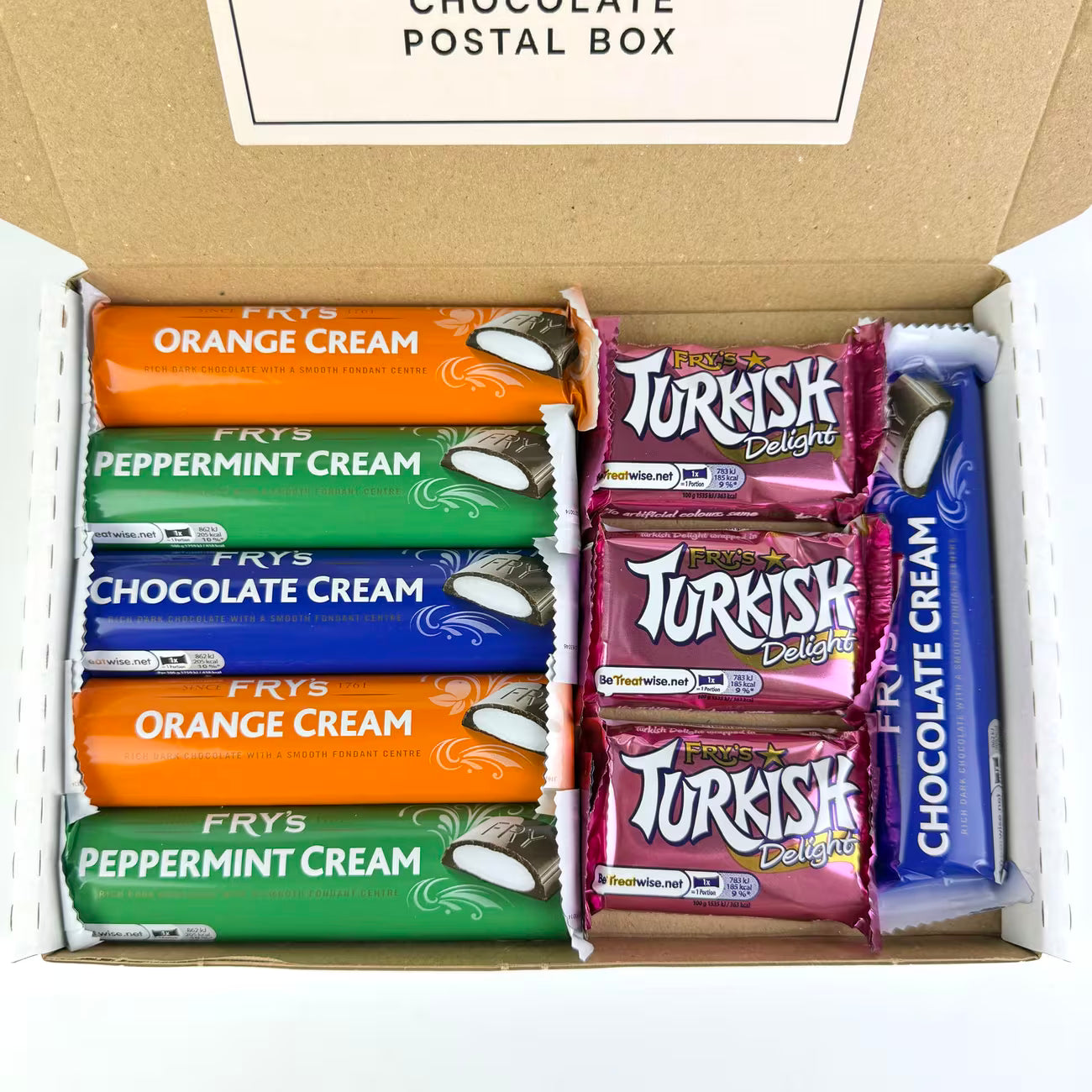 FRY'S Cream & Turkish Delight Mix Chocolate Postal Box