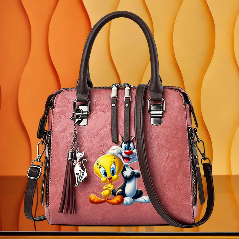 Warner Bros. Looney Tunes Tweety & Sylvester Print Women's Shoulder Bag