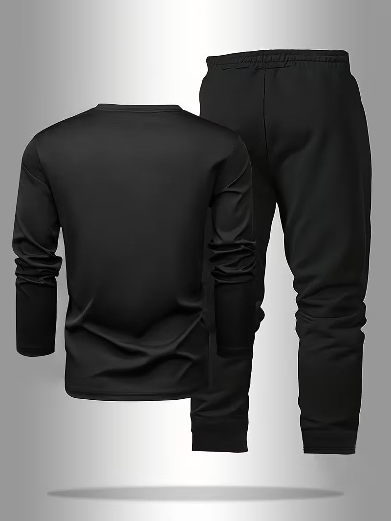 2pcs Men's Pure Sleepwear Set,