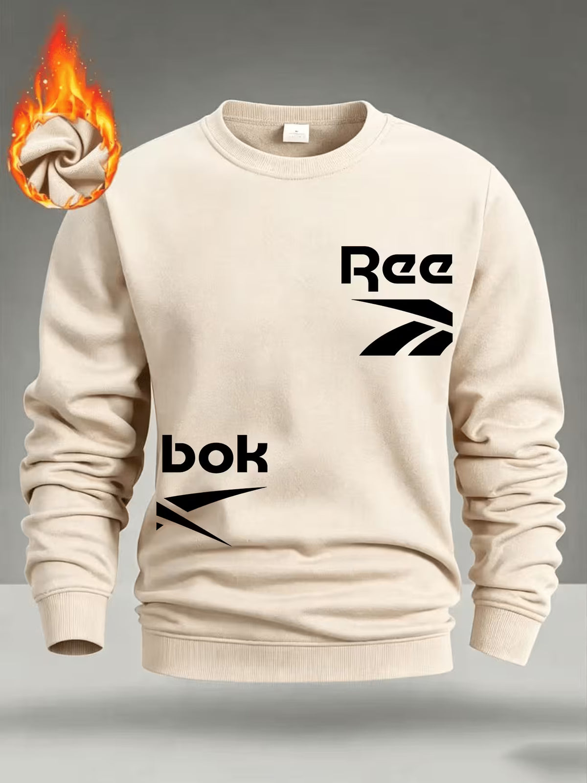 Men’s Fleece Crew Neck Sweatshirt