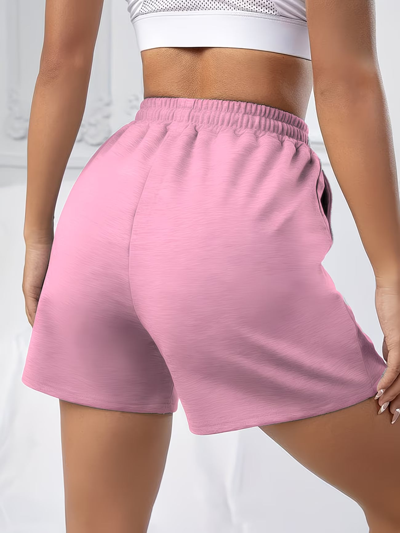 Ladies' Butterfly Print Retro Casual Shorts – Niche Sport-Inspired Design
