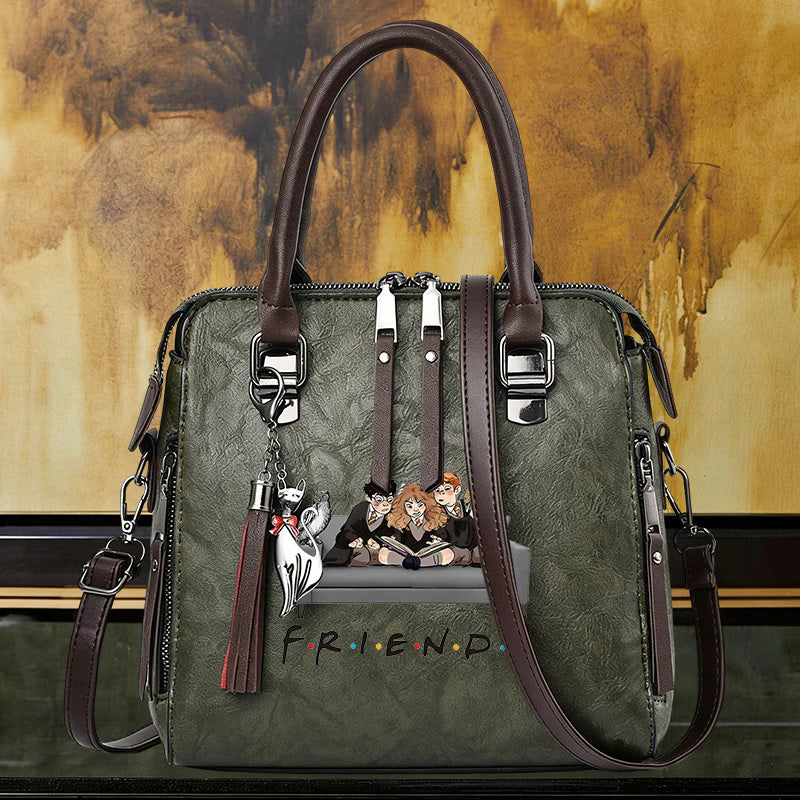 Warner Bros. Friends Magic Trio Graphic Satchel Bag