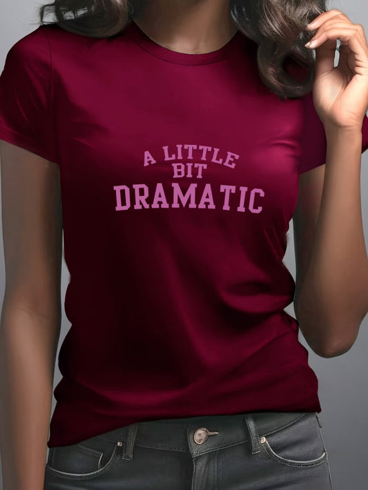 A Bit Dramatic Short-Sleeve Top
