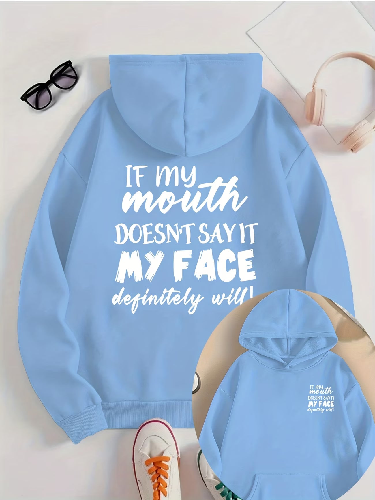 Women'S Stylish Reversible Hoodie
