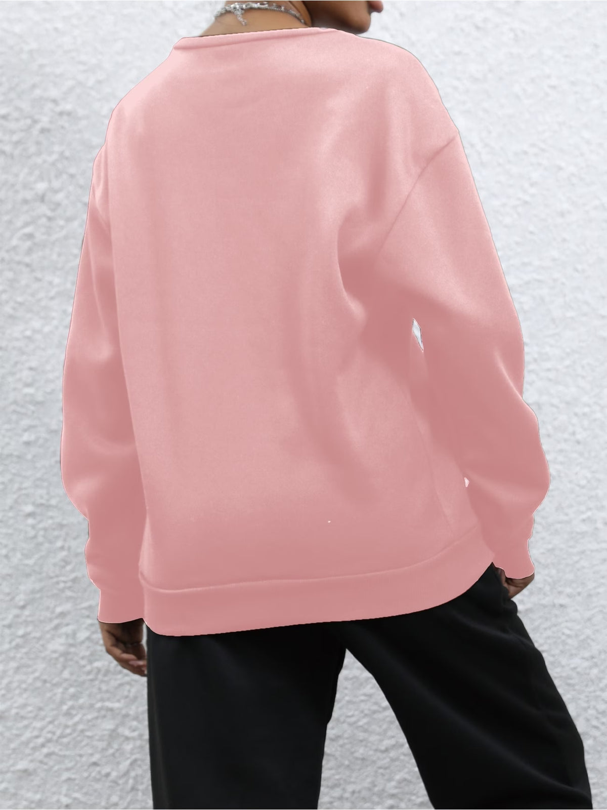 Women’s Graphic Print Crew Neck Sweatshirt